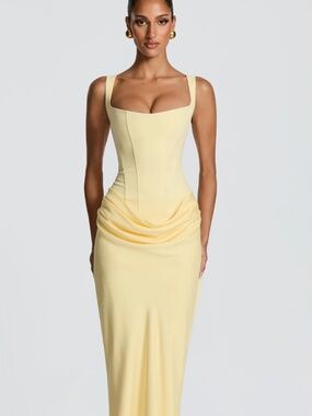 Yellow Baby Boo Cornelia Dress Maxi